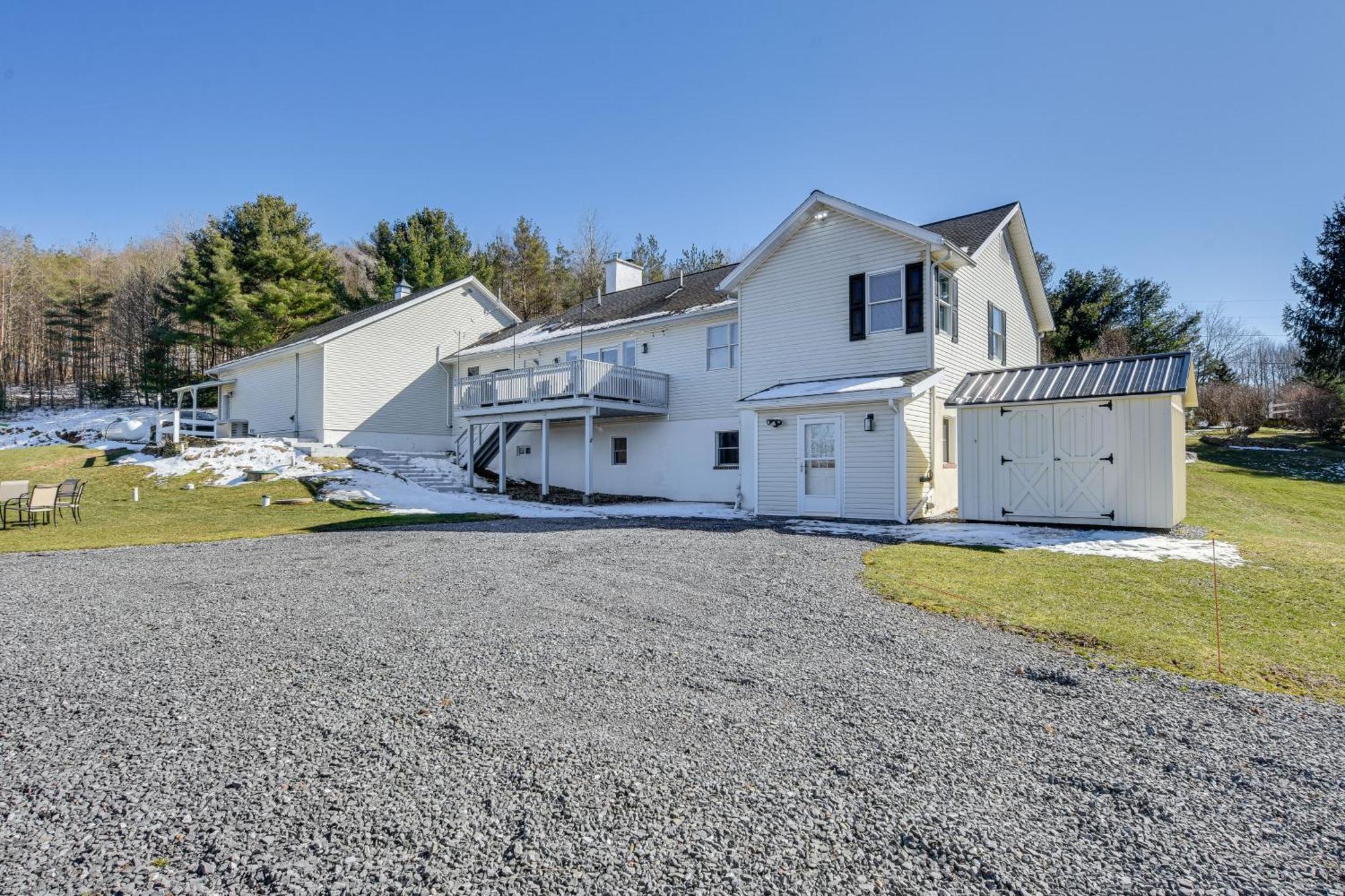 فيلا Massive And Modern Coudersport Getaway On 23 Acres! المظهر الخارجي الصورة